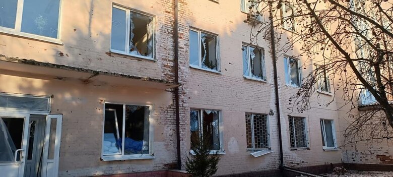 лікарня у Семенівці після атаки росіян