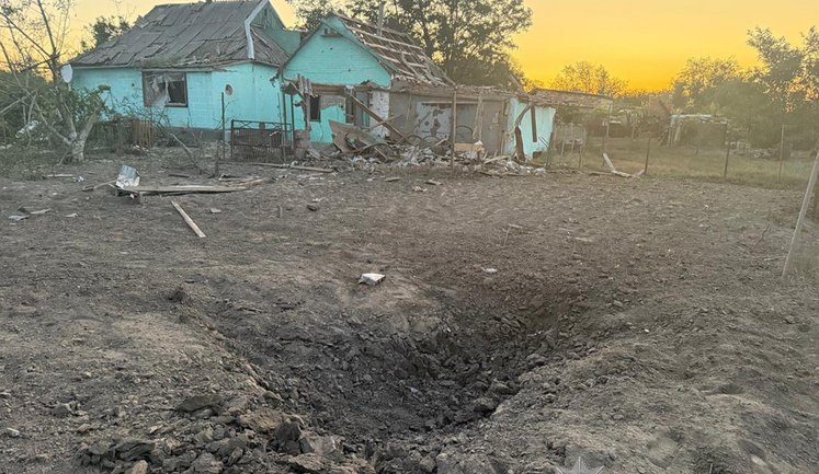 Two people wounded as result of enemy attack on Malokaterynivka in Zaporizhzhia region