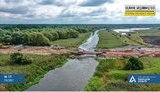 На місці зруйнованого моста у Львівській області будують новий довжиною 141 м, - "Укравтодор". ФОТО