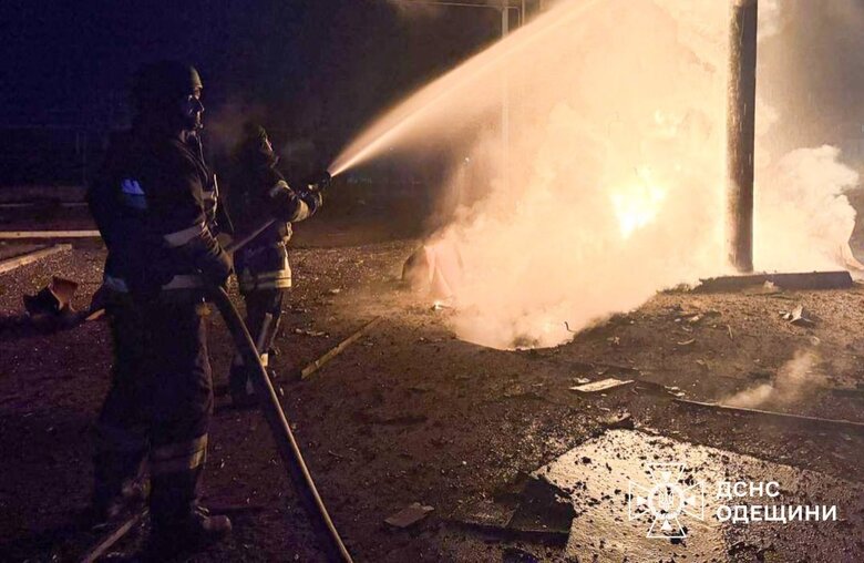 Наслідки удару по Ізмаїльському району 13 лютого 2025 року