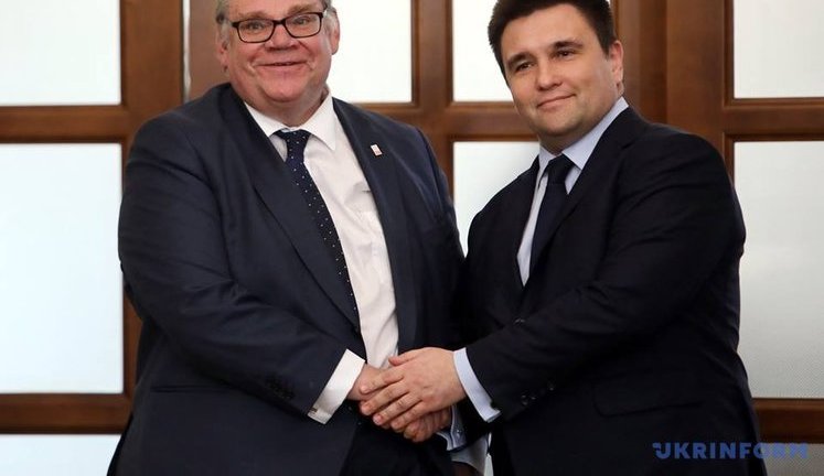 Финляндия готова участвовать в предстоящей миротворческой операции на Донбассе, - Климкин