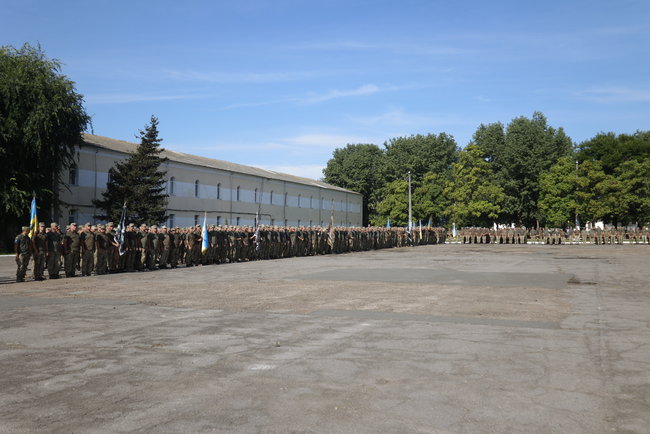 После выполнения боевых задач из района ООС вернулись воинские части ОК Север 06