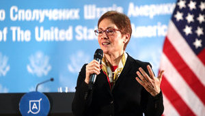 Ambassador Yovanovitch urges Ukrainians to vote in presidential elections. VIDEO