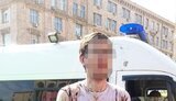 Чоловік підпалив себе в центрі Києва, - МВС. ВІДЕО+ФОТО