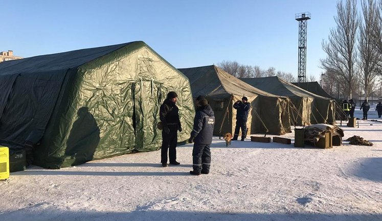 Rescuers continue assisting Avdiivka residents: 881 persons attended warming centers, - State Emergency Service. PHOTOS
