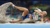 Легкоатлетка Оксана Зубковська