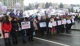 У центрі Києва відбувся марш "Oh my March!" за права жінок: "Давай разом мити посуд!" і "Справжні Національні Дружини". ВІДЕО+ФОТОрепортаж