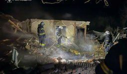 Російський БпЛА влучив у житловий будинок у Богодухові