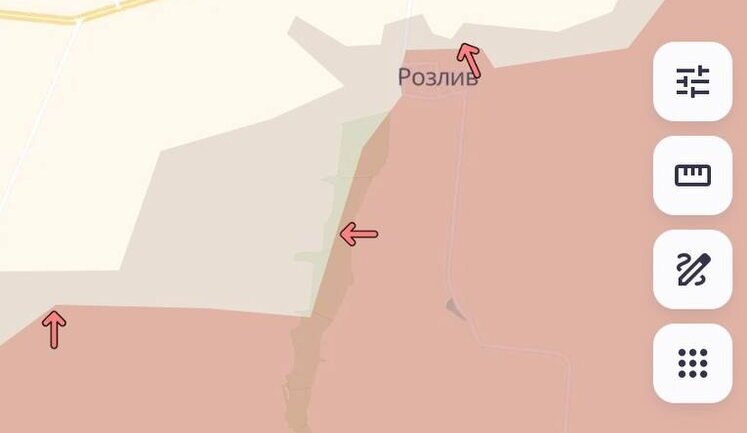 Росіяни просунулися біля Білогорівки, Розливу та в Успенівці, - DeepState. КАРТИ