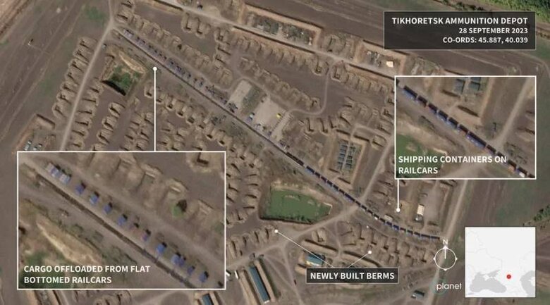 Північна Корея кораблями може відправляти зброю в РФ для війни проти України, - WP 03