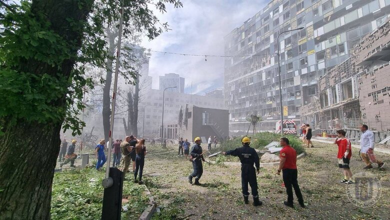 Наслідки ракетного удару по Києву 8 липня 2024 року