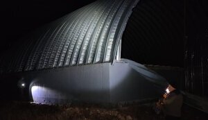 "Шахеды" атаковали Черкасщину: повреждены дома и ангар с зерном. ФОТОРЕПОРТАЖ