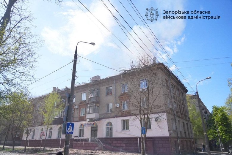 Атака РФ на Запорожье