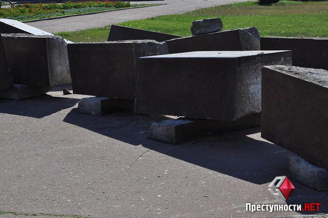ленин николаев демонтаж памтяник