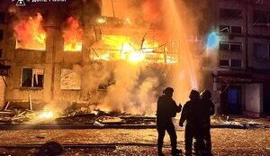 Russian strike on Dobropillia: at least 11 people killed, 30 wounded. PHOTOS