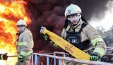 Удар РФ баллистическими ракетами по Кременчугскому району: ликвидированы пожары на двух промпредприятиях. ФОТОрепортаж