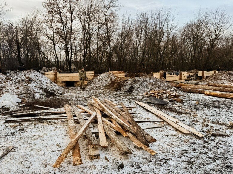 Будівництво фортифікацій у Дніпропетровській області