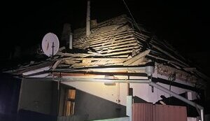 At night, Russians continued to attack Nikopol district with kamikaze drones. PHOTO