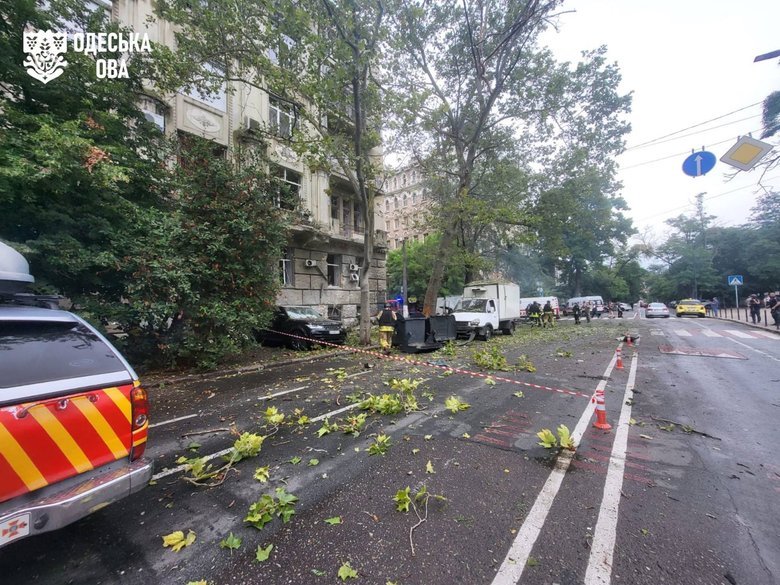 Ворог вдарив по Одесі 21 липня