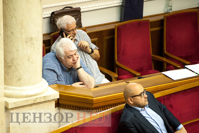 Мелірування Рибчинського, розповідь Мірошниченка Продан і Каплін, що розводить руками, - день роботи ВР 19 червня 06