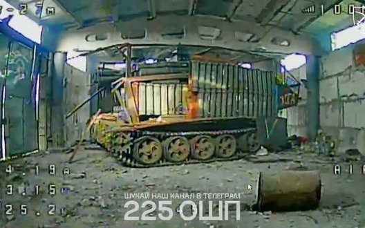 Бійці 225-го полку знищили ангар ворога з технікою поблизу Гуляйполя. ВIДЕО