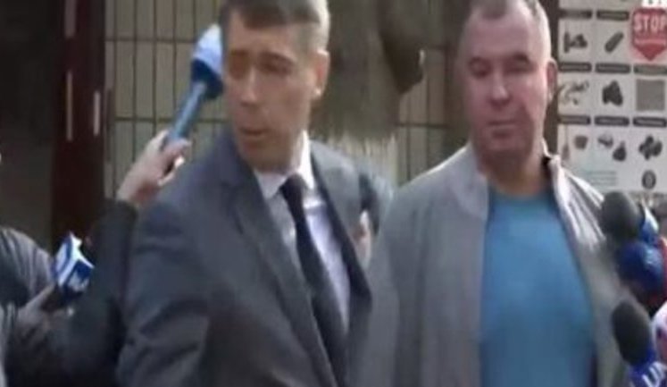Гладковський вийшов із Лук'янівського СІЗО. ВIДЕО