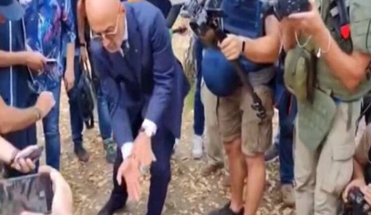 Occupiers tried to convince IAEA that shells of Armed Forces of Ukraine were spinning in air to hit ZNPP. VIDEO
