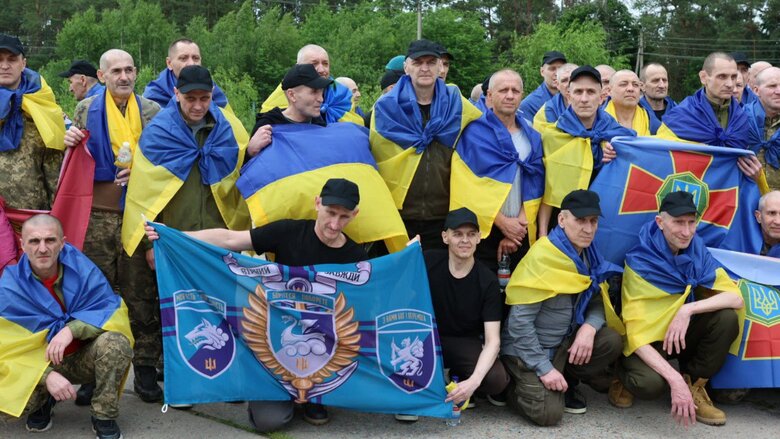 Prisoner exchange between Ukraine and Russia on 19 June