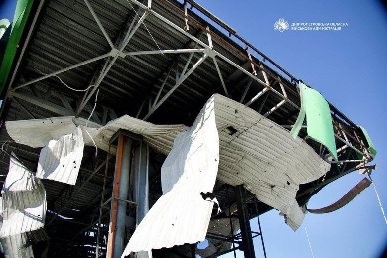 Attack on a petrol station in the Dnipropetrovsk region