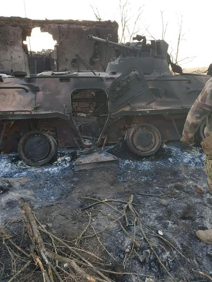 Українські морпіхи-розвідники знищили чергову партію російської техніки та живу силу противника 01