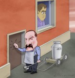 Веселый молочник