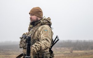 Я б радив усім, хто йде до війська, вчитися мобілізовувати свідомість. Якщо є чіткий план, то зі страхом боротися легше, - командир роти 207 батальйону ТРО Юрій Грицик