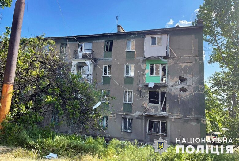 Последствия вражеских обстрелов Донетчины 05