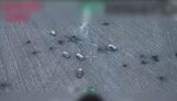 enemy armoured vehicles explode on battlefield