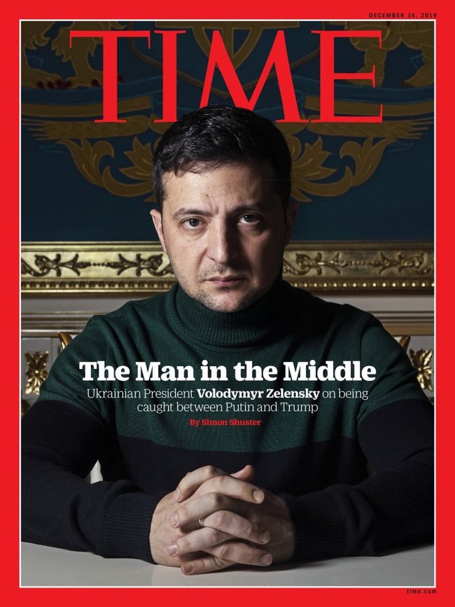 Президент Украины на обложке журнала Time 01