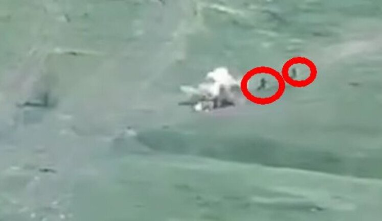 Ликвидация пяти российских мотоштурмовиков на Запорожском направлении. ВИДЕО
