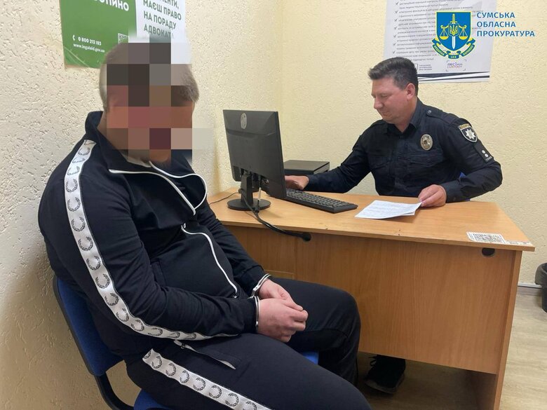 Young arsonist of military vehicles detained in Shostka
