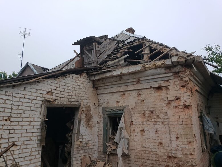 Наслідки обстрілу Нікополя 14 травня 2024 року