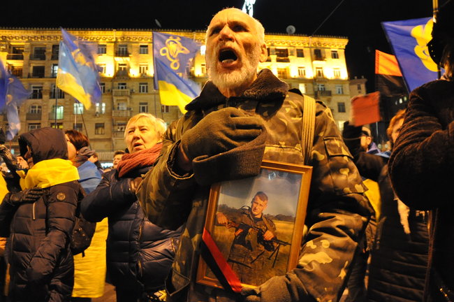 День народження Бандери в Києві відзначили смолоскипною ходою 14