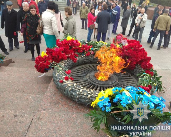 Празднования годовщины освобождения Одессы от нацистских оккупантов прошли без происшествий, - Нацполиция 06