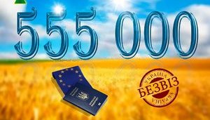 "Безвизом" с ЕС за год воспользовались 555 тысяч украинцев