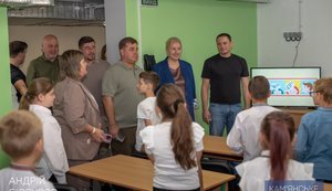 "Это настоящая подземная школа" - мэр Каменского Белоусов о новом укрытии в гимназии