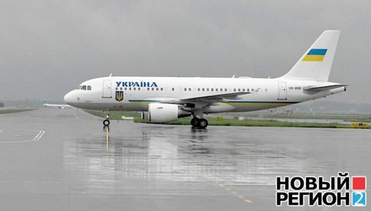 На режимном объекте аэропорта "Борисполь" удалось сфотографировать самолет Януковича. ФОТОрепортаж