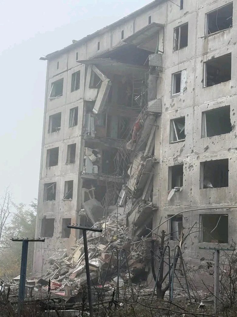 Strike on Sloviansk
