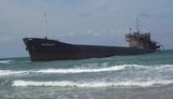 Russian dry cargo ship attacked by drone drifted towards Turkey and ran aground near Istanbul. VIDEO