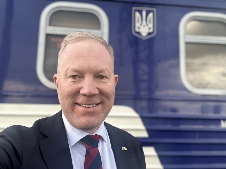Марко Міхкельсон у Києві