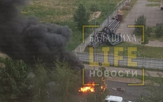Вибухнула автівка у підмосковній Балашисі: є загиб