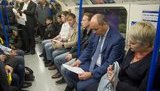 Через затори в Лондоні Парубій добирався до парламенту Великої Британії на метро. ФОТО