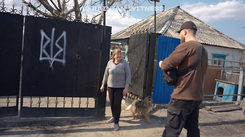 Residents make living in destroyed village near Izium: Russians killed both people and animals en masse. One villager was shot and crushed with tank 09