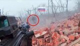 уничтожение оккупанта с короткого расстояния